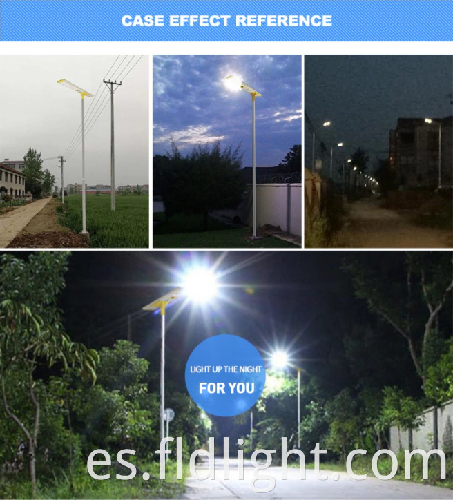 0 electricity charge solar street lamp